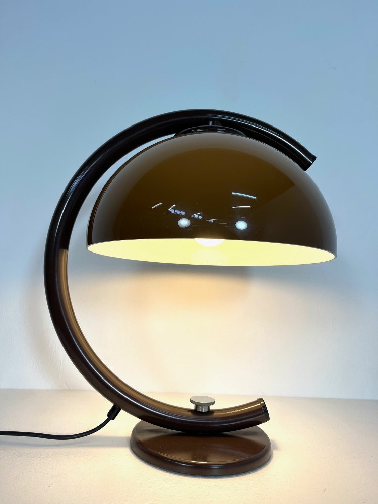 Dutch vintage design table lamp by Dijkstra Amsterdam 1970s